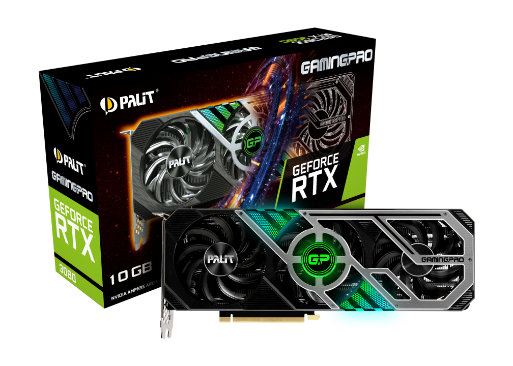 Palit GeForce RTX™ 3080 GamingPro (USADA)
