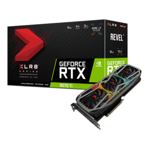 PNY GeForce RTX 3070 Ti 8GB XLR8 Gaming REVEL™ EPIC-X RGB™ Triple Fan (USADA)